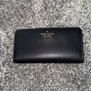 Kate Spade Black Leather Wallet